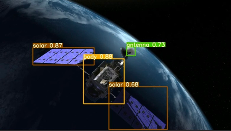 Spacecraft inspection and object detection preview